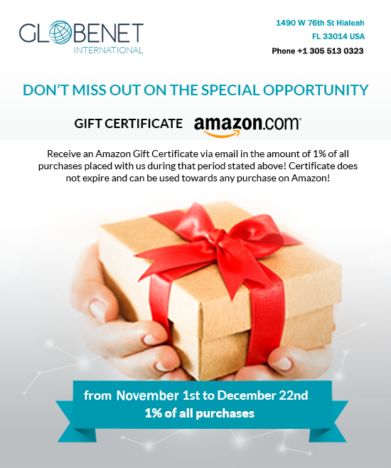 WIN AN AMAZON GIFT CERTIFICATE WITH US! 2019